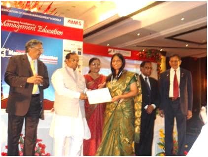J. L. Batra Best Research Paper Award for Prof Dr. Githa Heggde