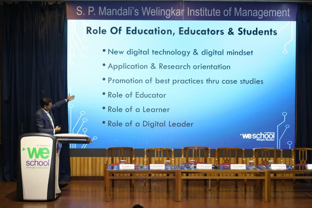 Creating a dialogue between the academia and IT industry was the recently held one day conference in partnership with Computer Society of India (Mumbai chapter) and WeSchool