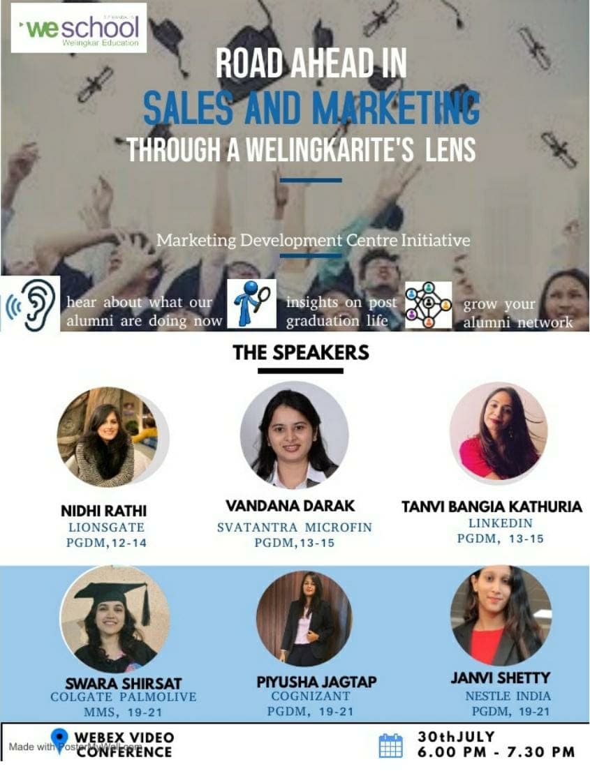 30th July, 2021 Marketing DC Session 20-22 Batch – Alumni Speaks