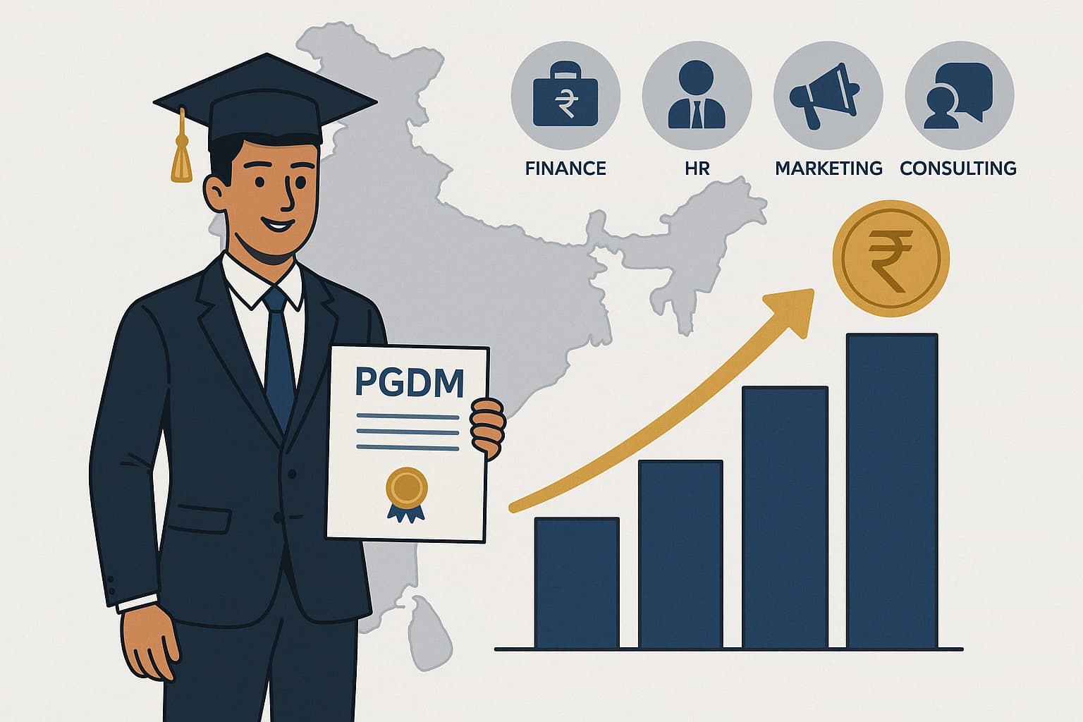 PGDM Salary in India: Average Package, Fresher Salary & Job-wise Pay