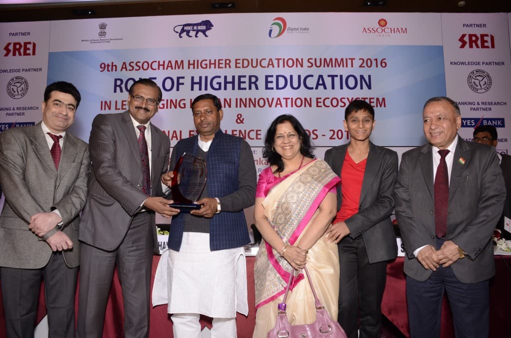 WeSchool awarded 'Best Innovative Institute’ & Prof. Dr. Uday Salunkhe the 'Best Education Entrepreneur Award'