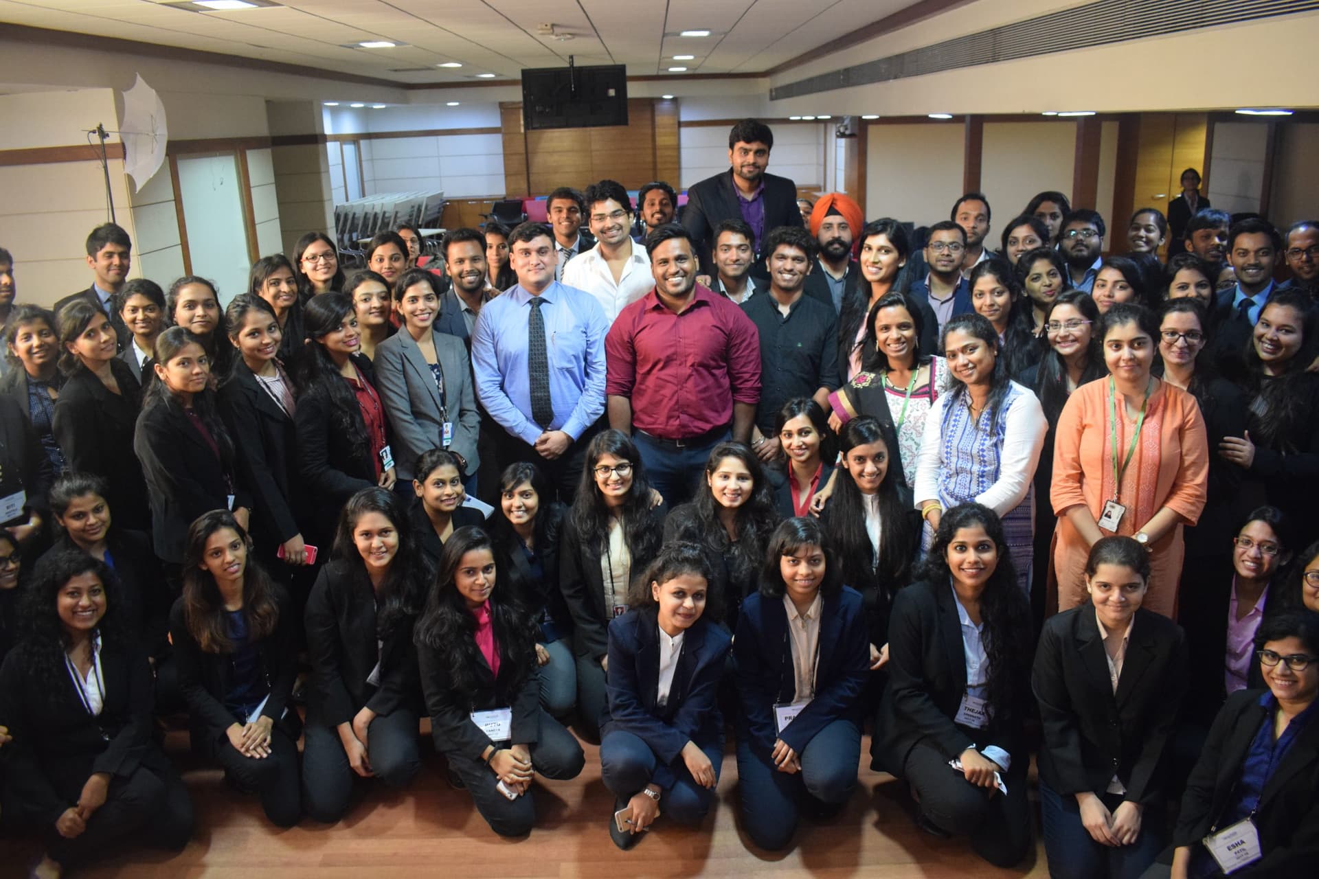 PGDM HCM 2016-18 and 2017-19 students interact with WeSchool Alumni