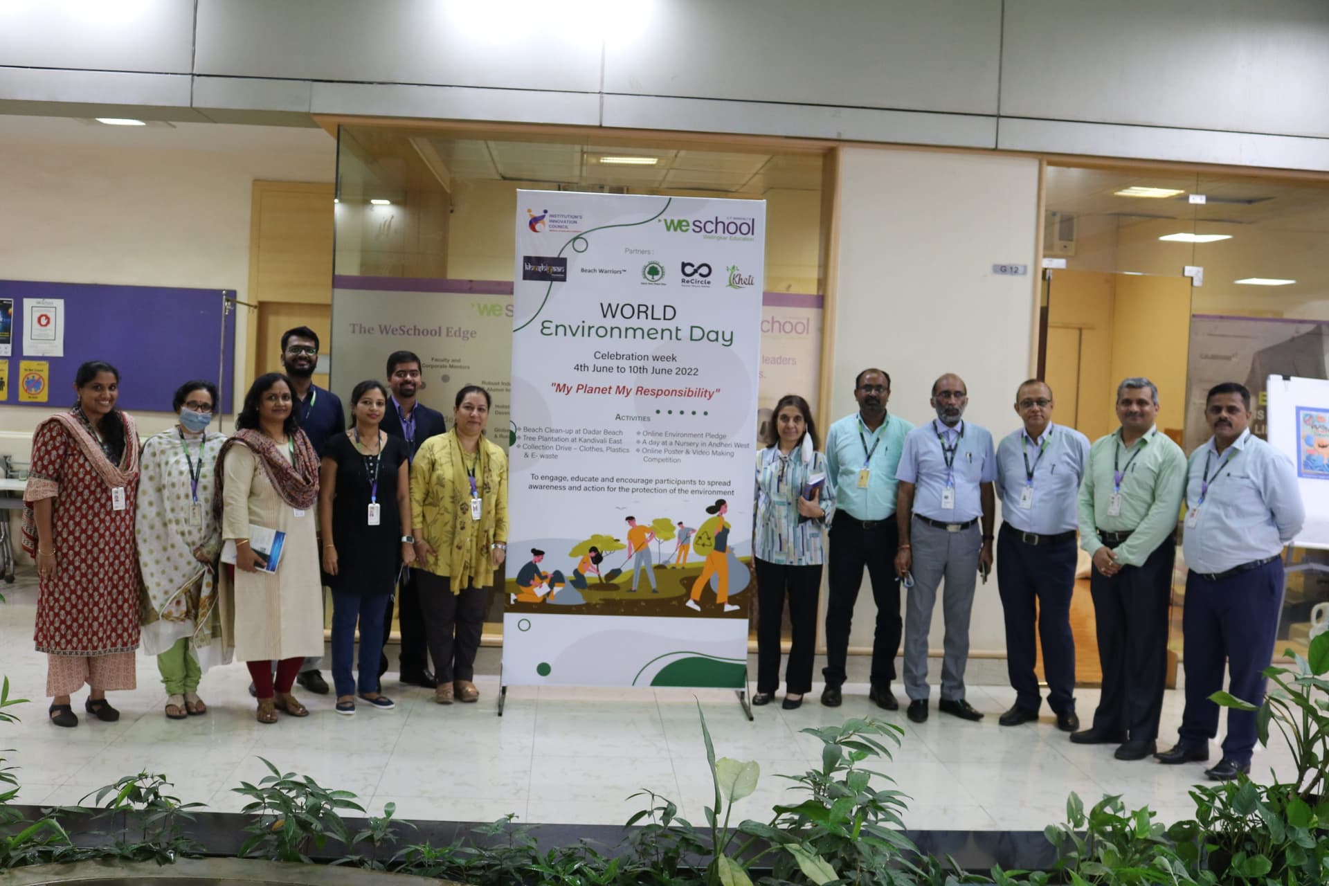 Prize distribution ceremony for World Environment Day event