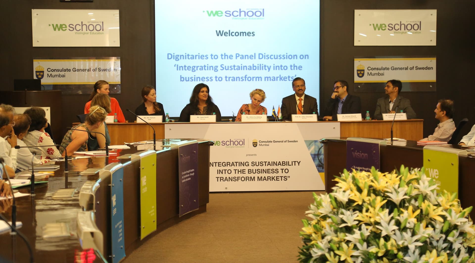 Integrating Sustainability in Business: Swedish and Indian Chiefs discuss at Panel Discussion, Swedish Design Weeks, Mumbai