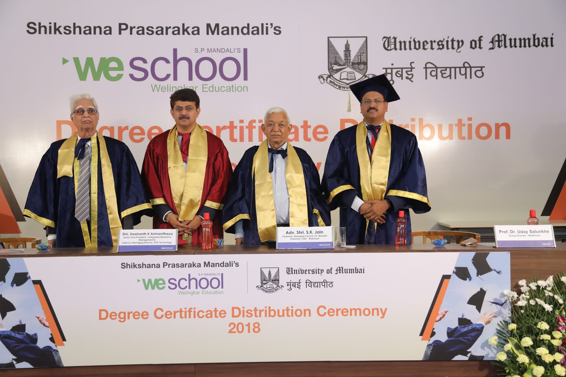 Continuous learning is the only way to stay relevant in today’s fast-changing world: Mr. Sreekanth Arimanithay, Chief Guest, inspires graduating students at the MMS and Part-Time Program Convocation Ceremony, WeSchool