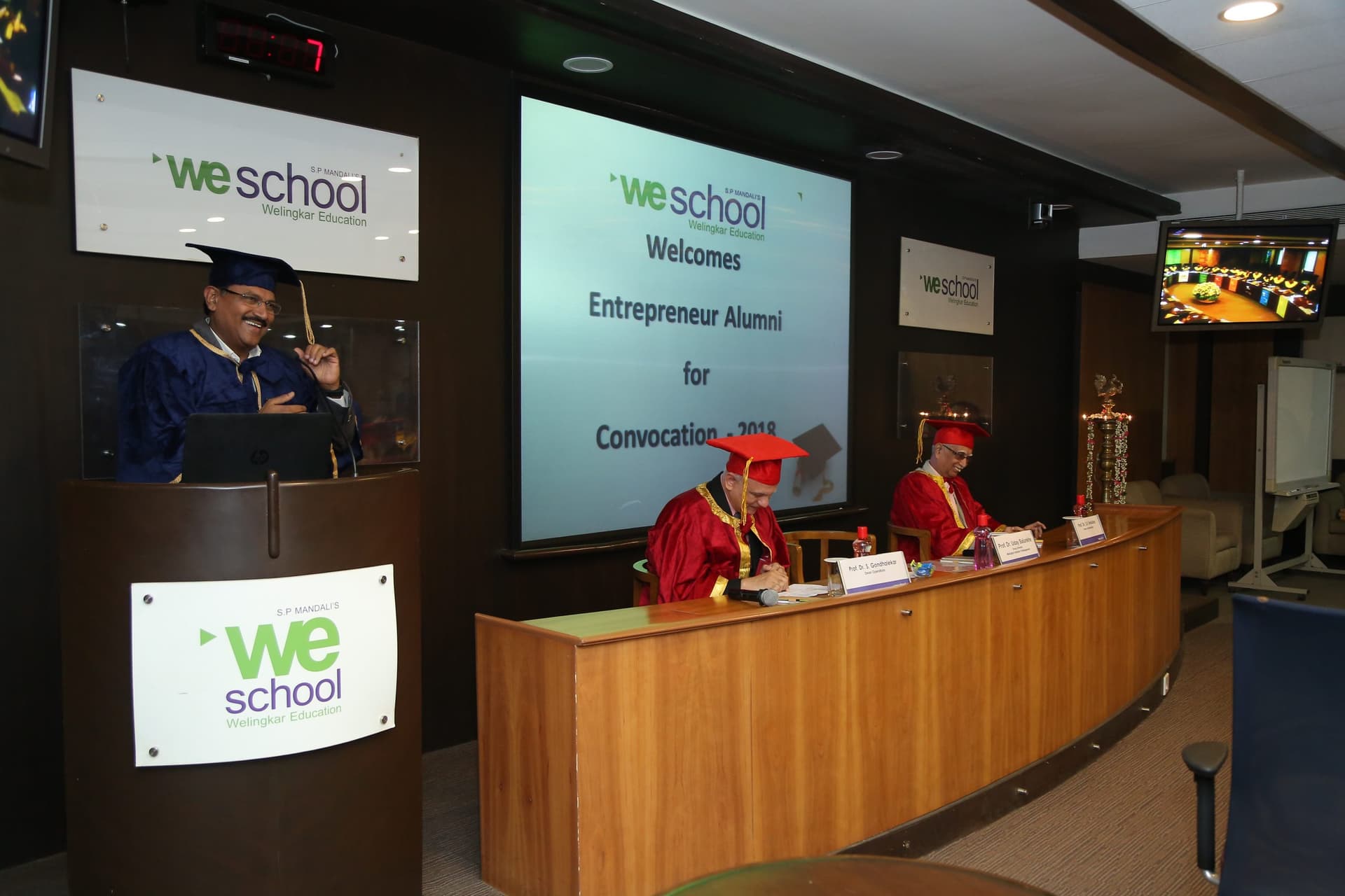 Entreprenuers @WeSchool awarded Convocation Certificates