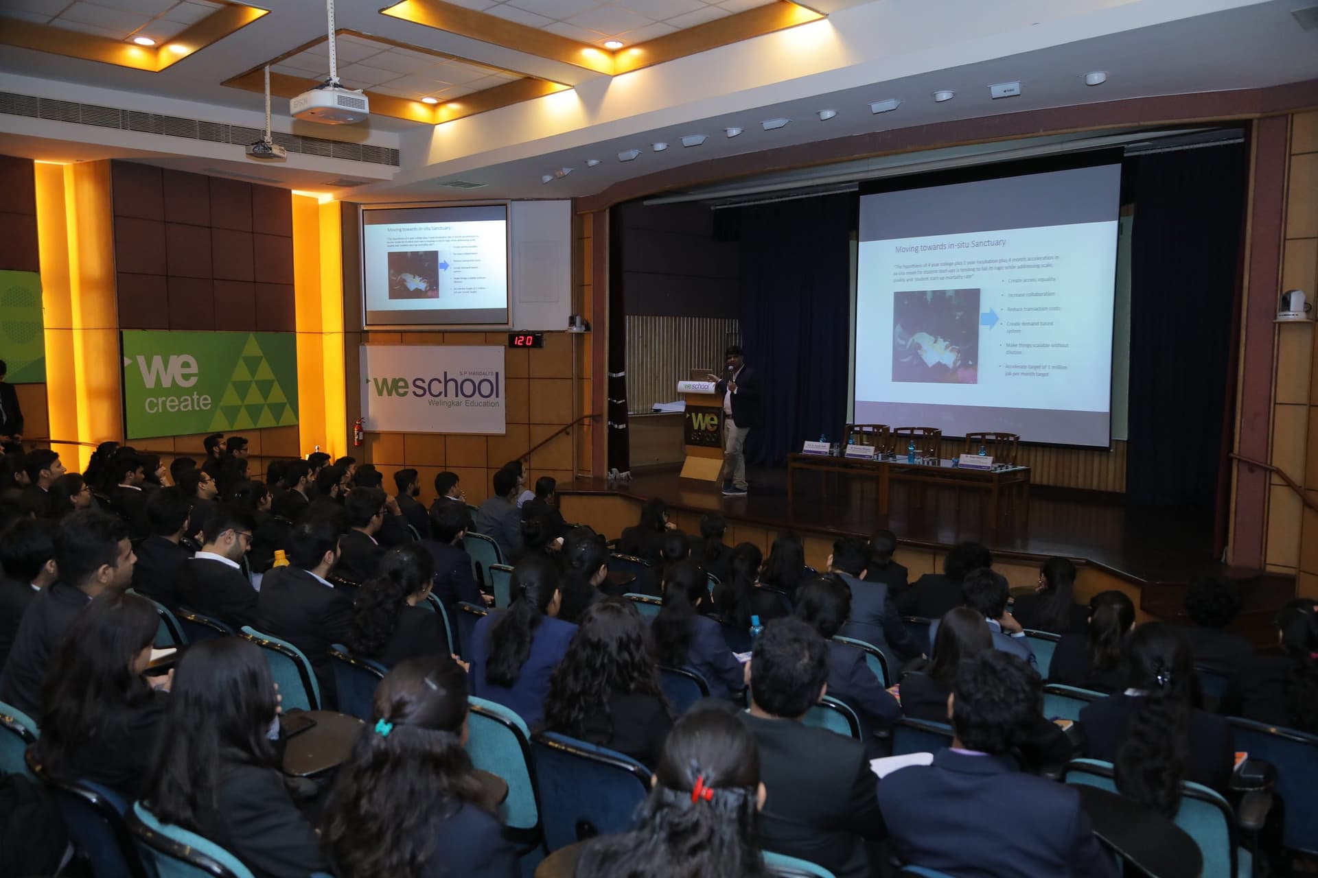 Budding entreprenuers on WeSchool campus find mentorship @WeCell