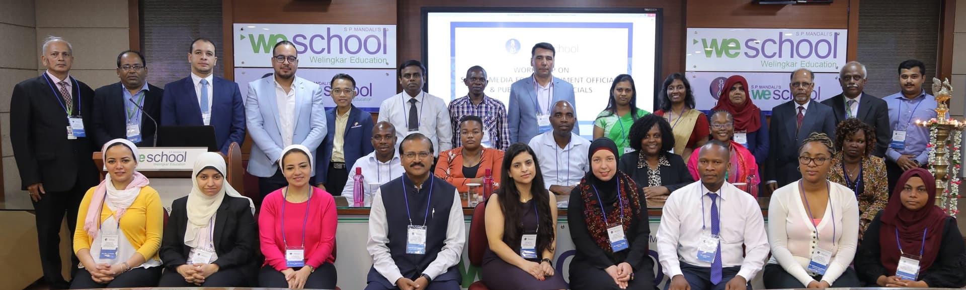 WeSchool in association with Indian Technical and Economic Cooperation (ITEC) Program of the Ministry of External Affairs, Government of India (GoI) innaugurated a two week specialised training program on Social Media
