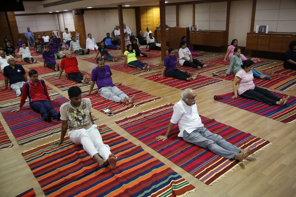 International Yoga Day celebrated at WeSchool
