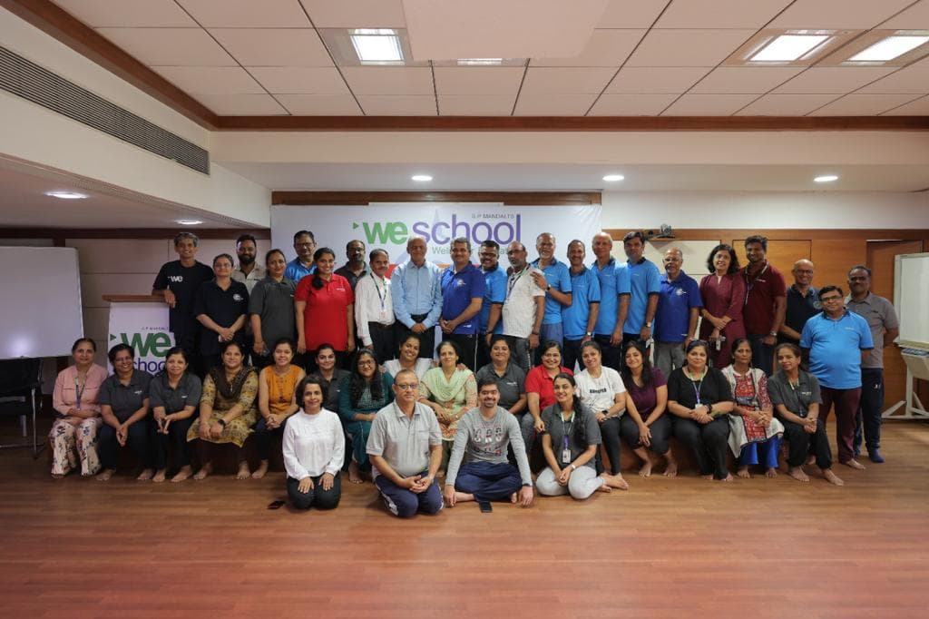 YOGA Day celebration at Prin. L. N. Welingkar Institute of Management Development & Research