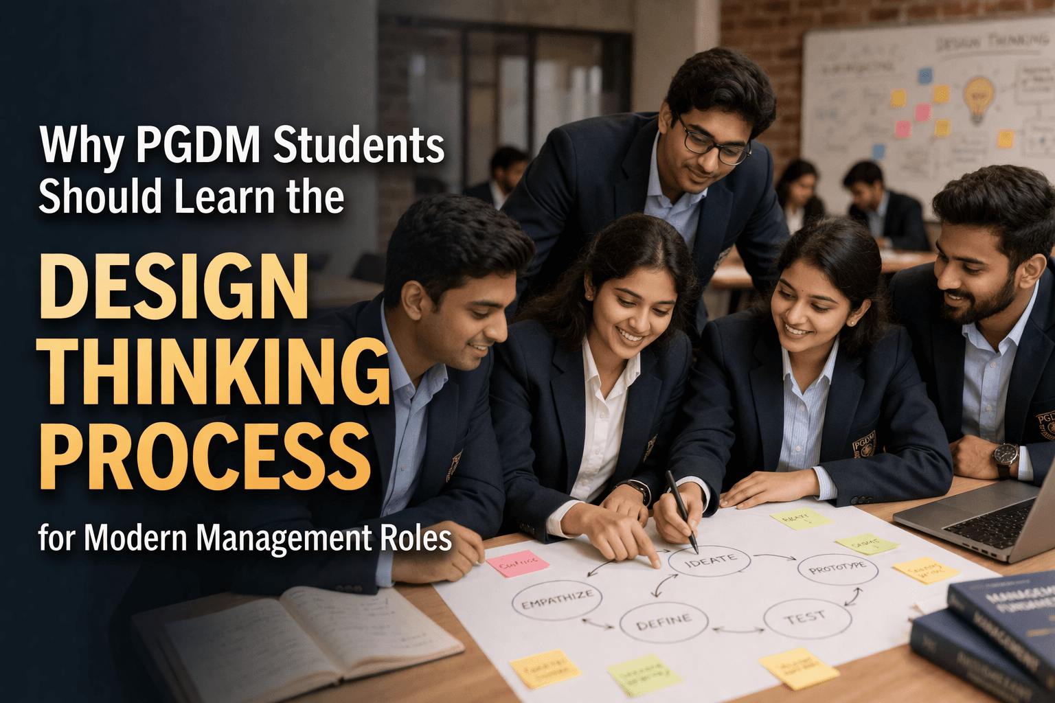 Design Thinking Process: Why PGDM Students Must Learn
