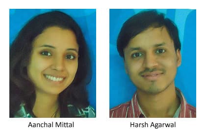 Aanchal Mittal & Harsh Agarwal add Another Feather in WE School's Cap