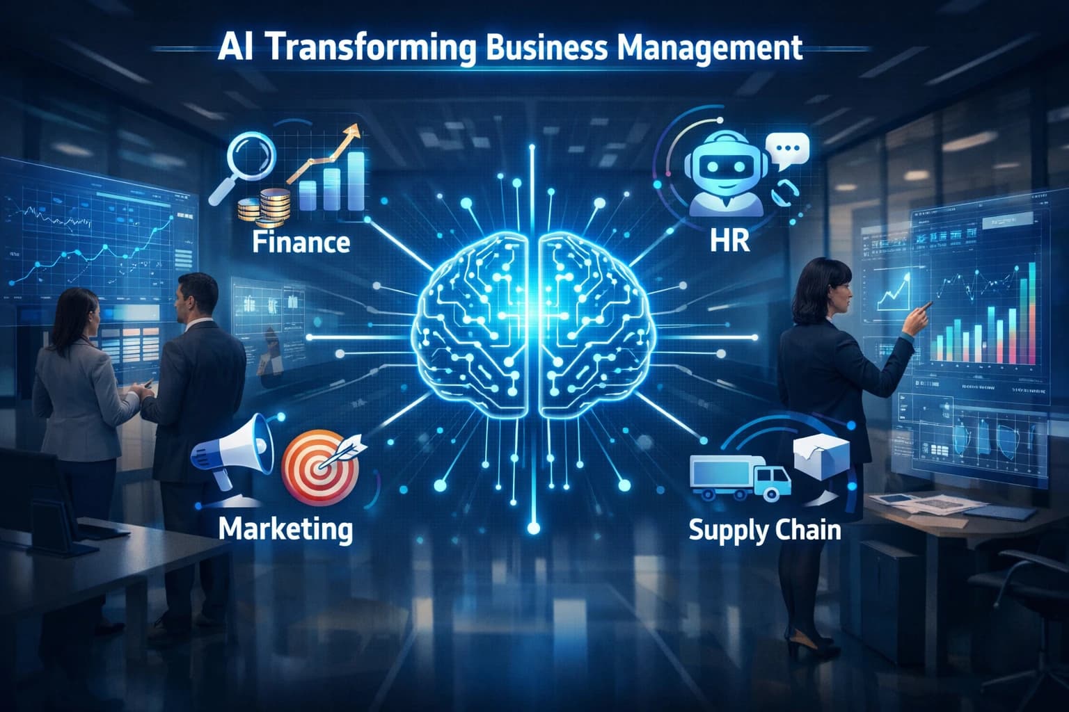 How Artificial Intelligence Is Transforming Modern Business Management?