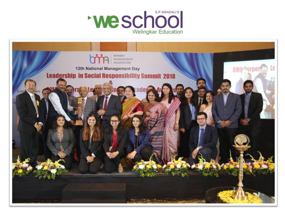 S.P. Mandali’s WeSchool sweeps BMA Awards this year