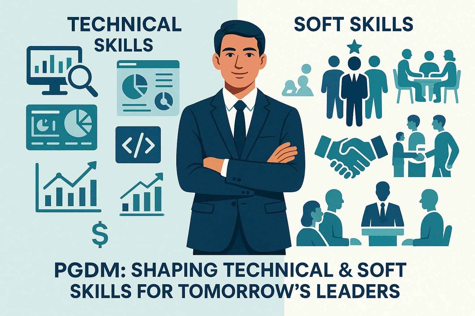 How a PGDM Shapes Both Technical and Soft Skills for a Competitive Edge?
